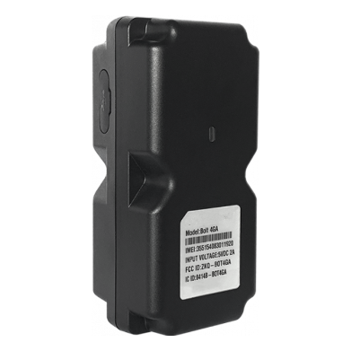 Prime Bolt 4G GPS Tracker with internal magnets for quick deployment and a 13,500mah internal battery for long deployments